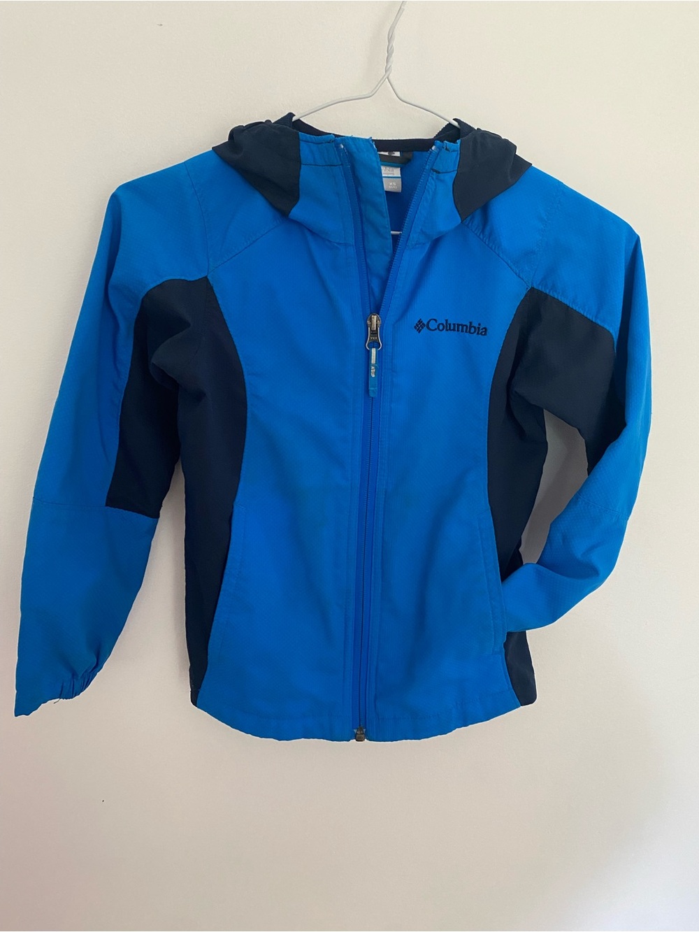 Kids Columbia hooded soft shell jacket